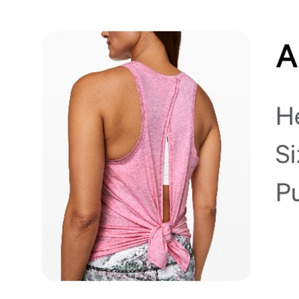 All Tied Up Tank Top *Pima Cotton